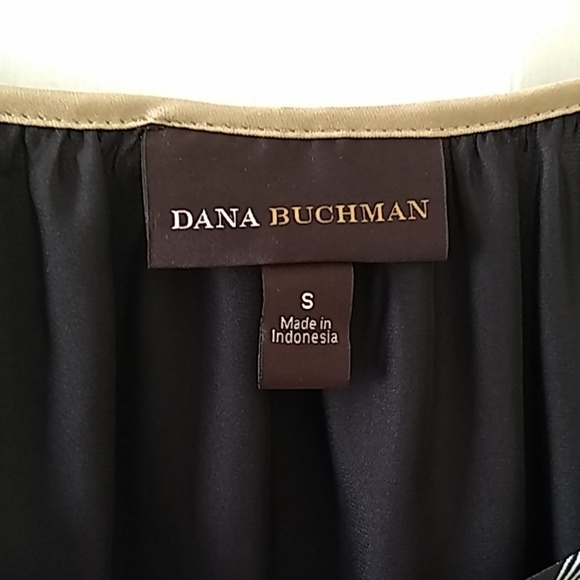 Black  Long Sleeve Sheer Blouse Size Small - Picture 2 of 6